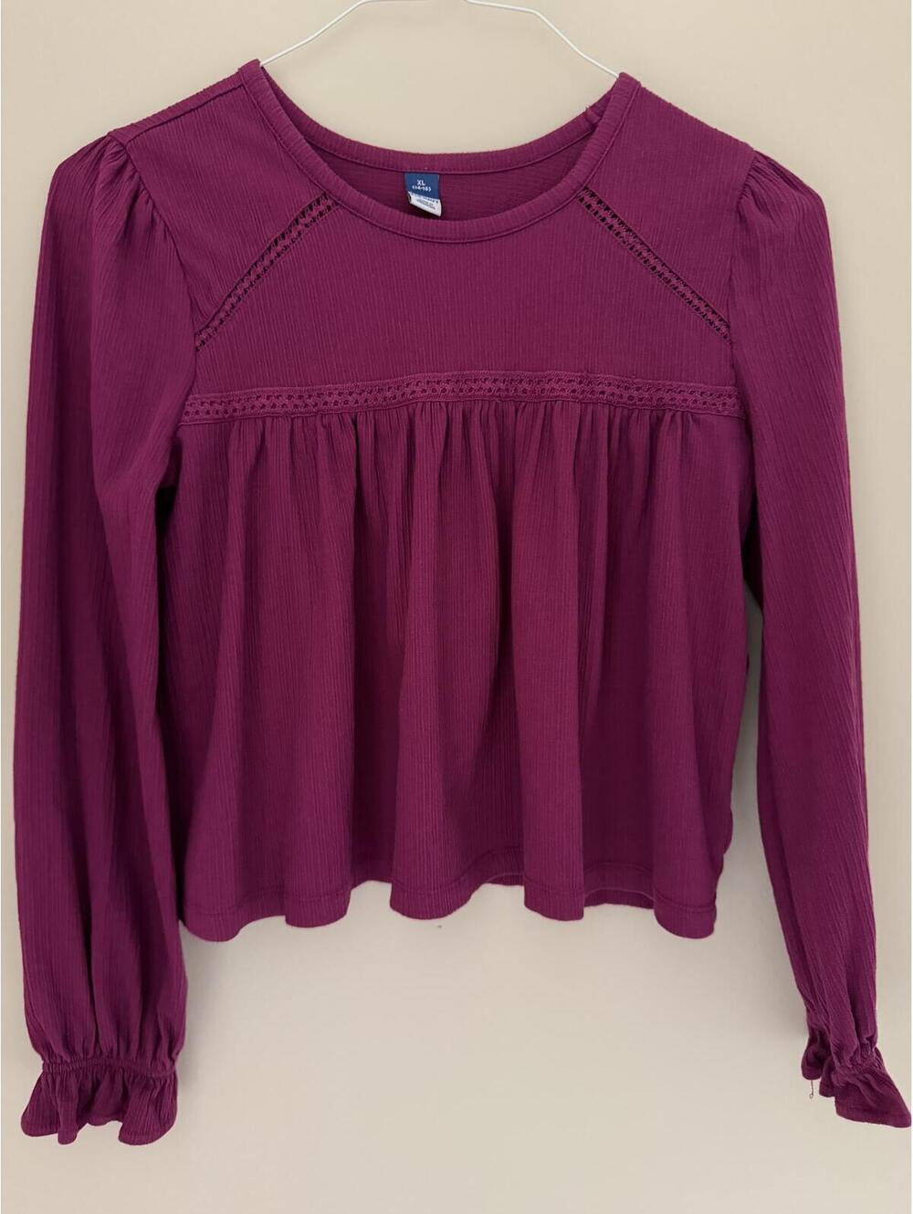 XL14/16 Old Navy peasant top